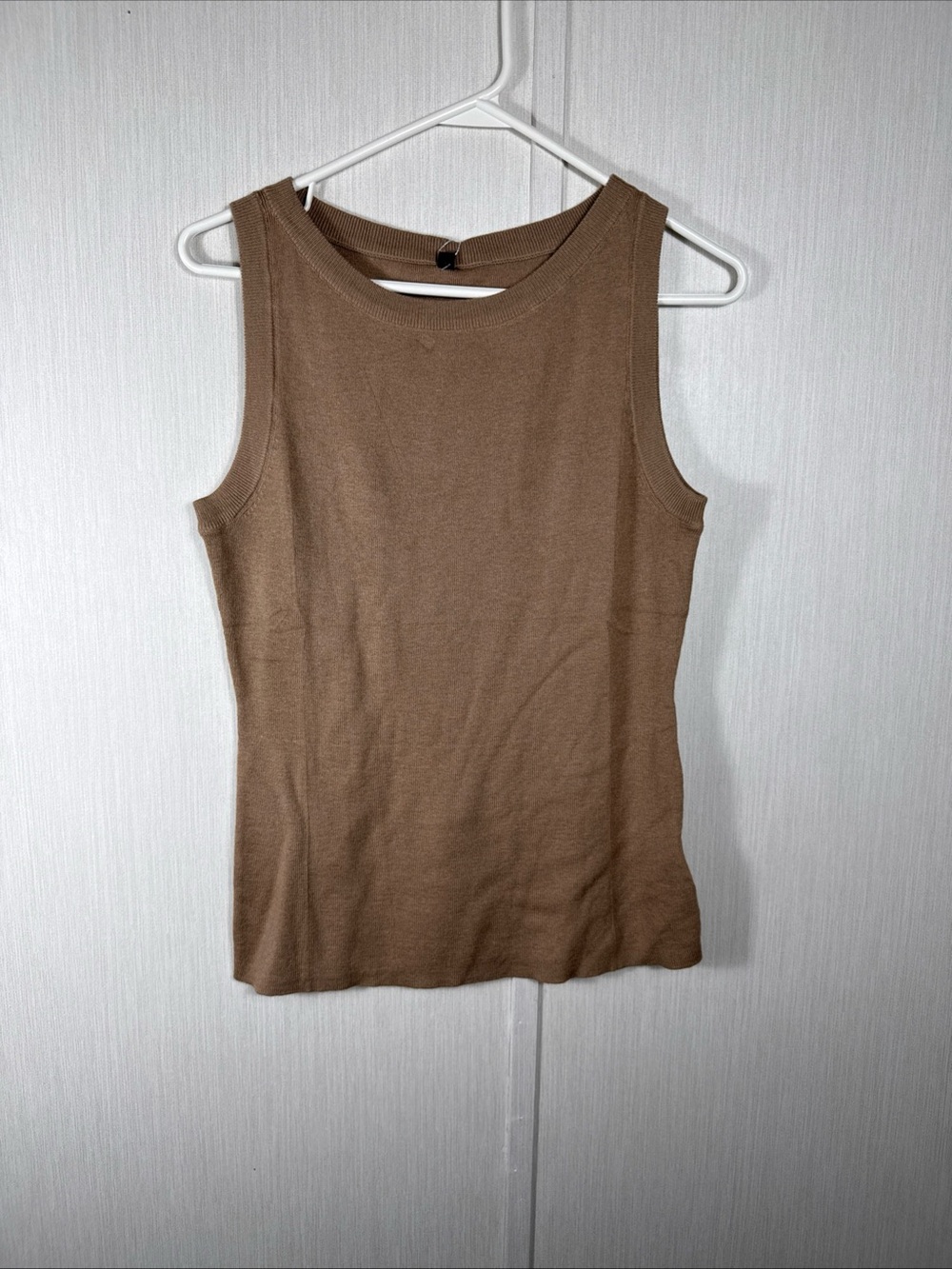 NEW NWT Arach&Cloz Women's Wool Blend Sweater Vest Top - Slv Summer Knit